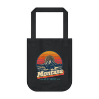 Montana Retro Sunset Tote Bag