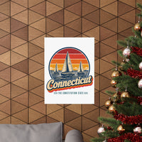 Connecticut Sailboats On The Sound Poster