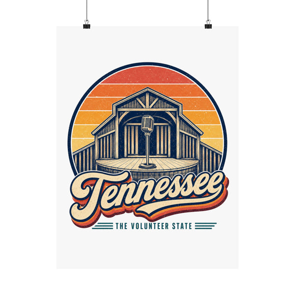 Tennessee Grand Ole Opry Stage Poster