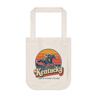 Kentucky Racehorse And Jockey Tote Bag