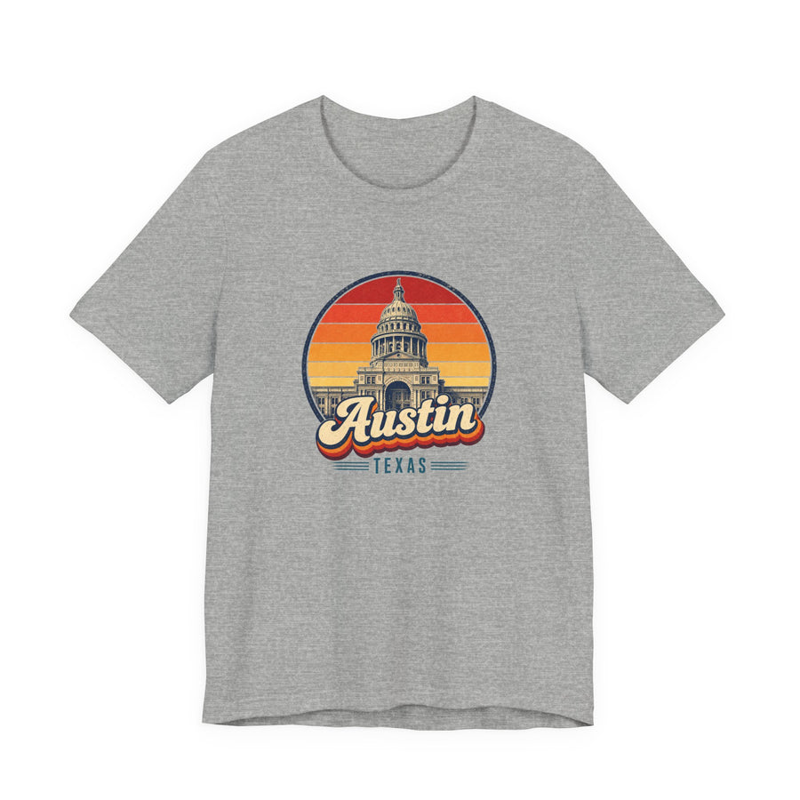 Austin Retro Sunset Tee