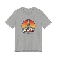 Austin Retro Sunset Tee