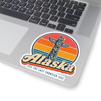 Alaska Totem Pole Sticker