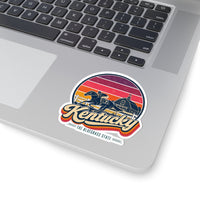 Kentucky Retro Sunset Sticker