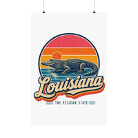 Louisiana Alligator Poster