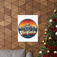 Virginia Monticello Poster