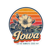 Iowa Wild Rose Sticker