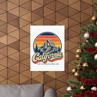California Yosemite Half Dome Poster