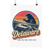 Delaware Monster Mile Racing Poster