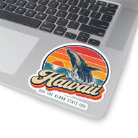 Hawaii Humpback Whale Sticker