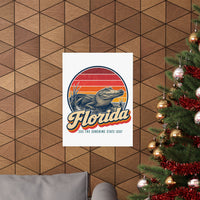 Florida Alligator Poster