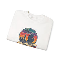 Michigan Mitten State Shape Sweatshirt