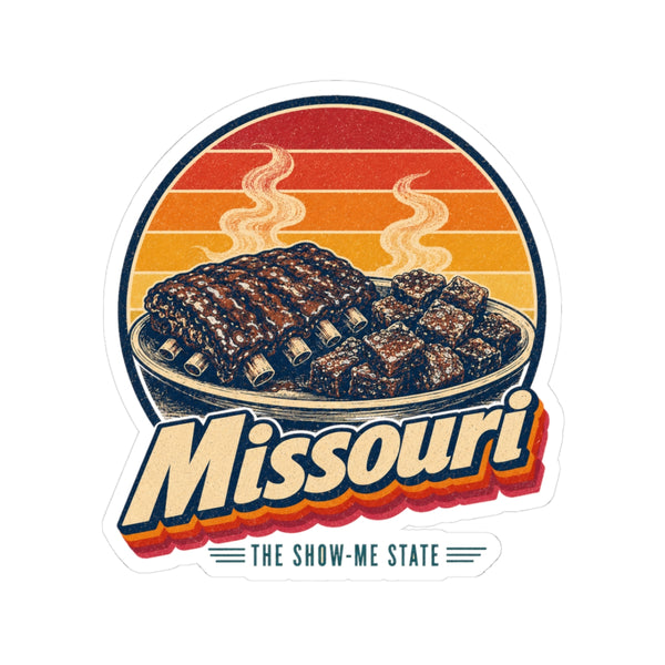 Missouri Bbq Ribs And Burnt Ends Sticker