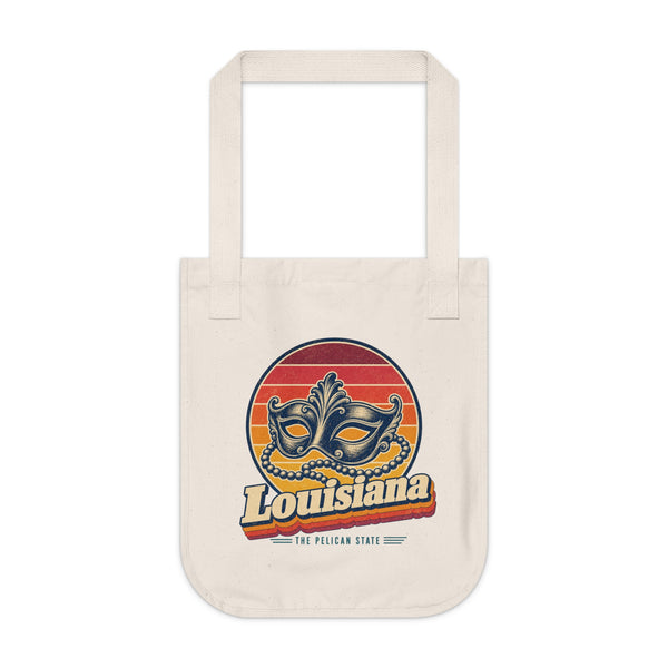 Louisiana Mardi Gras Mask And Beads Tote Bag