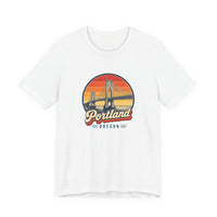Portland Retro Sunset Tee