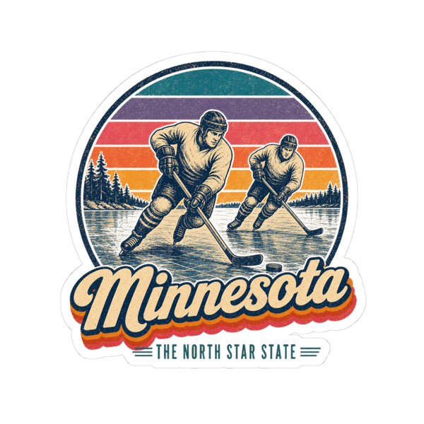Minnesota Ice Hockey Sticker