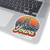 Iowa Corn Stalks Sticker
