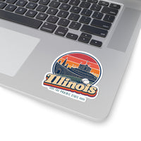 Illinois Classic Chicago Baseball Sticker
