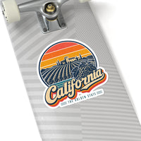 California Wine Country Vineyards Sticker