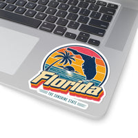 Florida Retro Sunset Sticker