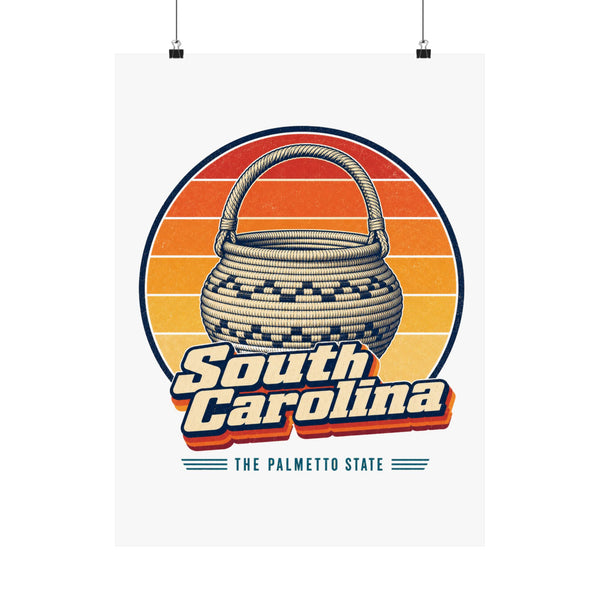 South Carolina Sweetgrass Baskets Poster