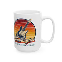 Washington Grunge Guitar Mug