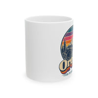 Oregon Retro Sunset Mug