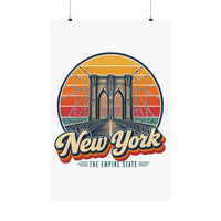 New York Brooklyn Bridge Poster