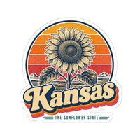 Kansas Giant Sunflower Sticker