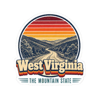 West Virginia Country Roads Sticker
