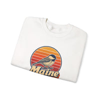 Maine Black Capped Chickadee Sweatshirt