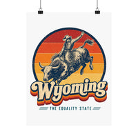 Wyoming Rodeo Poster