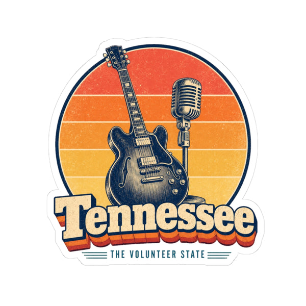 Tennessee Beale Street Blues Sticker