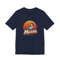 Maine Black Capped Chickadee Tee