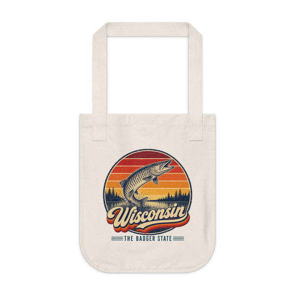 Wisconsin Northwoods Lake Muskie Tote Bag