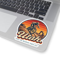 Utah Moab Mountain Biking Sticker