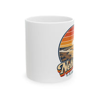 Nebraska Platte River Sunset Mug