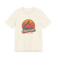 Oklahoma Retro Sunset Tee