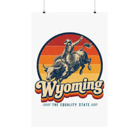 Wyoming Rodeo Poster
