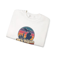 Michigan Retro Sunset Sweatshirt