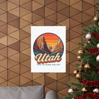 Utah Zion Canyon Poster