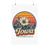 Iowa Wild Rose Poster