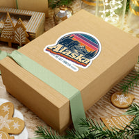 Alaska Retro Sunset Sticker