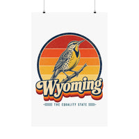 Wyoming Western Meadowlark Poster