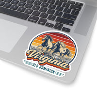 Virginia Chincoteague Ponies Sticker