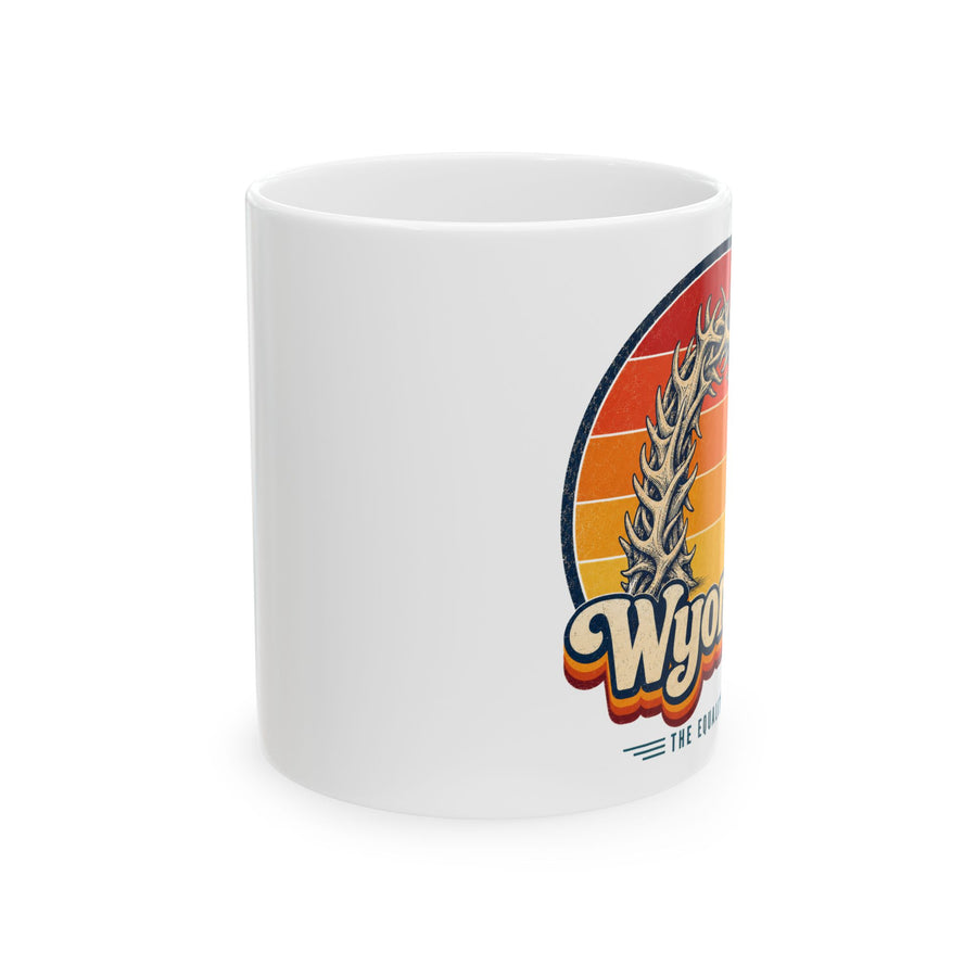 Wyoming Elk Antler Arch Mug