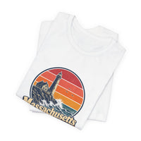 Massachusetts Lighthouse On A Bluff Tee