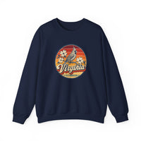 Virginia Cardinal On Dogwood Sweatshirt
