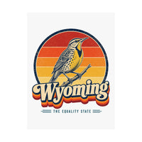 Wyoming Western Meadowlark Poster