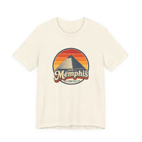 Memphis Retro Sunset Tee